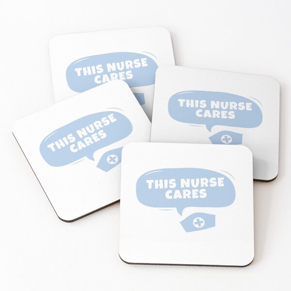 Item preview, This Nurse cares! designed and sold by TextyQuotes.