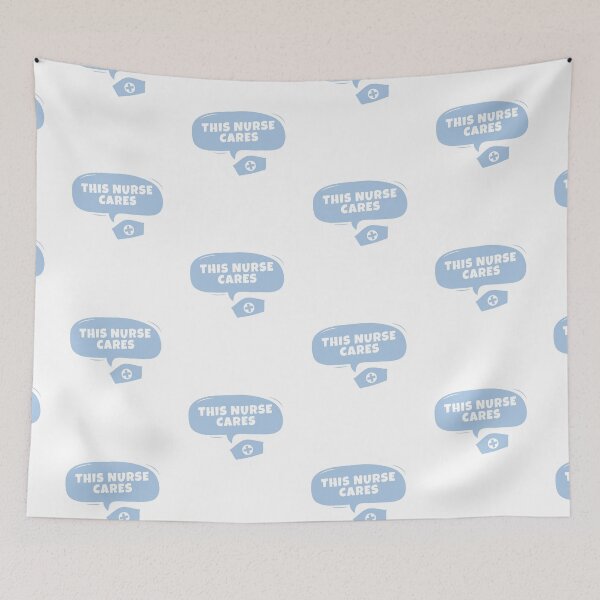Item preview, This Nurse cares! designed and sold by TextyQuotes.