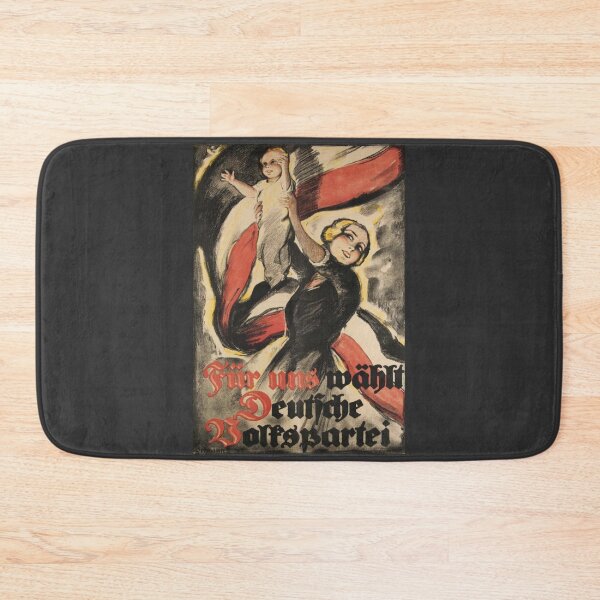 Item preview, German People's Party Vintage Political Poster designed and sold by PhantomofPast.