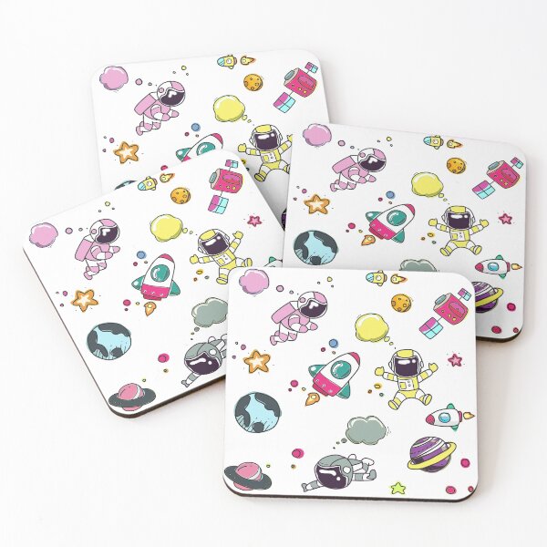 Item preview, Cute Astronauts designed and sold by DarinaDrawing.
