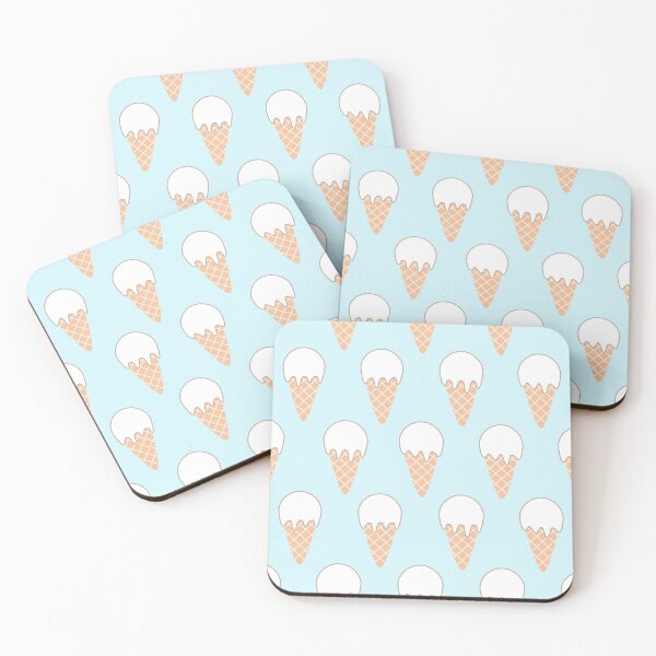 Item preview, Iice cream pattern. Seamless pattern with ice-cream cone. designed and sold by illucesco.
