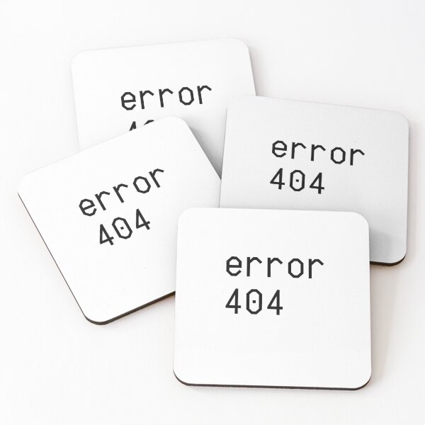 Item preview, error 404 - not found designed and sold by TextyQuotes.