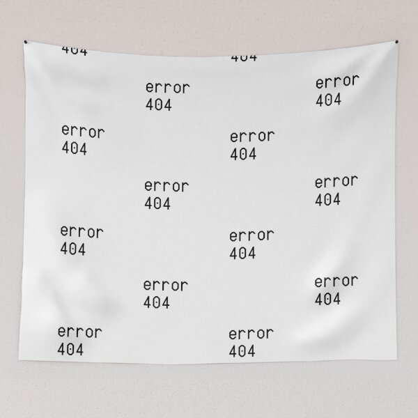 Item preview, error 404 - not found designed and sold by TextyQuotes.