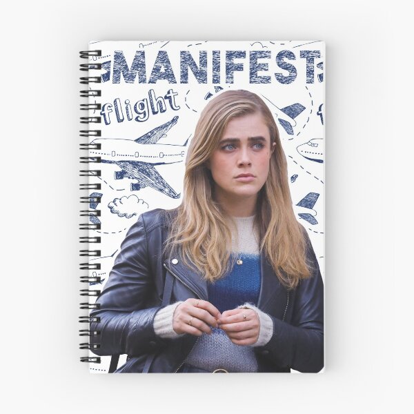 Item preview, Manifest "Michaela Stone" Poster With Flight And Planes Pattern Background designed and sold by AnsykD.