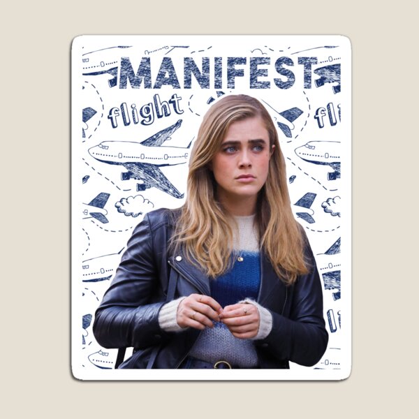 Artikel-Vorschau von Manifest "Michaela Stone" Poster mit Flug und Flugzeuge Muster Hintergrund, designt und verkauft von AnsykD.