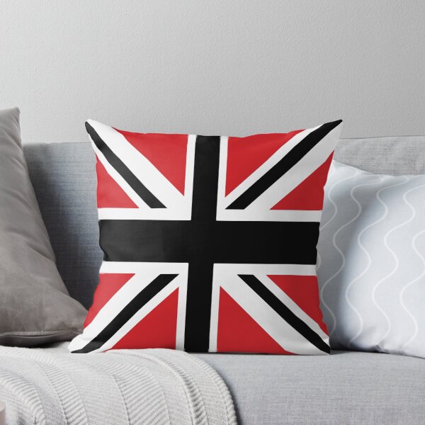 Item preview, Manchester Red White Black Union Jack Flag designed and sold by Sporting Colour.