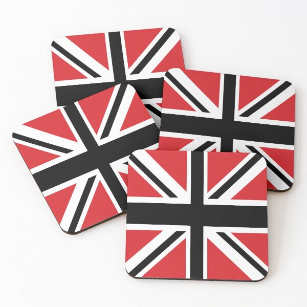 Item preview, Manchester Red White Black Union Jack Flag designed and sold by Sporting Colour.