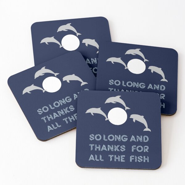 Item preview, So Long And Thanks For All The Fish designed and sold by saniday.