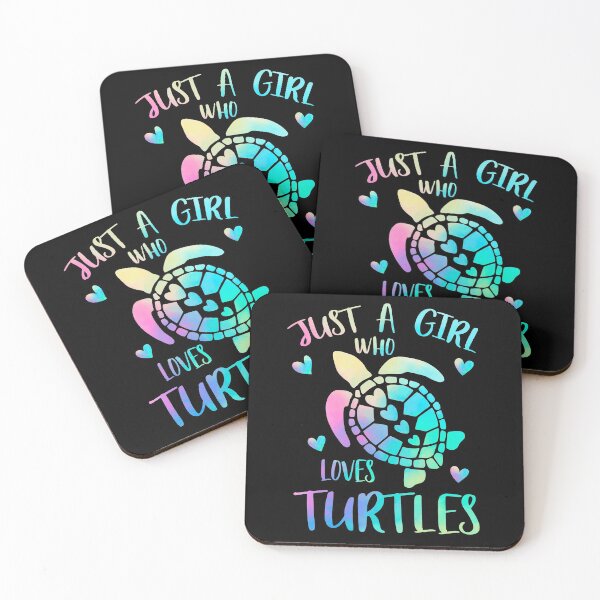 Item preview, Just a girl who loves Turtles designed and sold by PrettyPittie Shop.