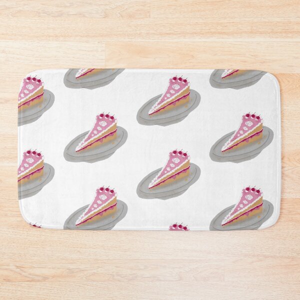 Item preview, Pink cake slice, piece of cake designed and sold by ArtbyPriscilla.