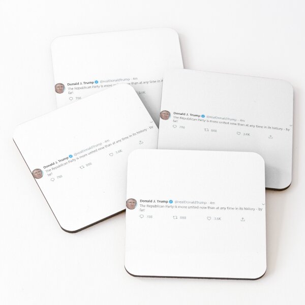 Item preview, Real Donald trump tweets about his republic party designed and sold by TextyQuotes.
