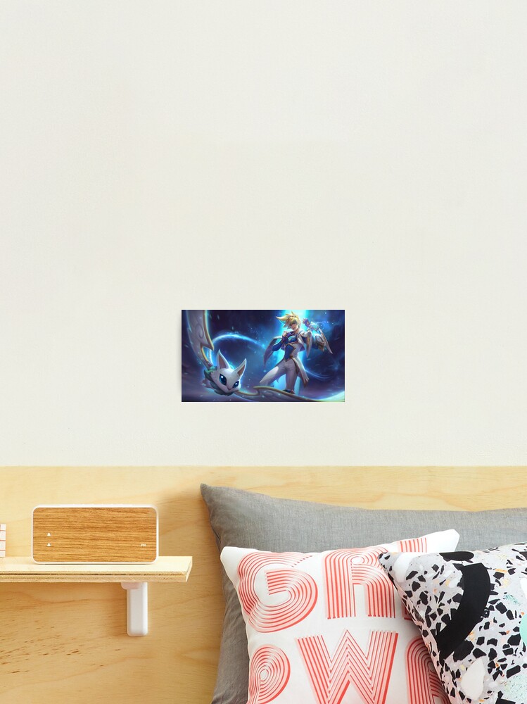 Star Guardian Ezreal Splash Art League Of Legends Photographic Print By Challengerb Redbubble