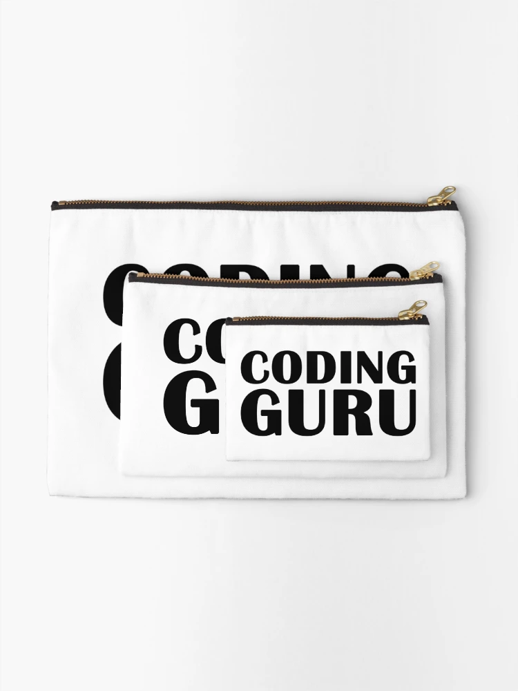 Thumbnail 2 of 4, Zipper Pouch, Coding, Developer, Programmer designed and sold by Svitlana Kolisnichenko.
