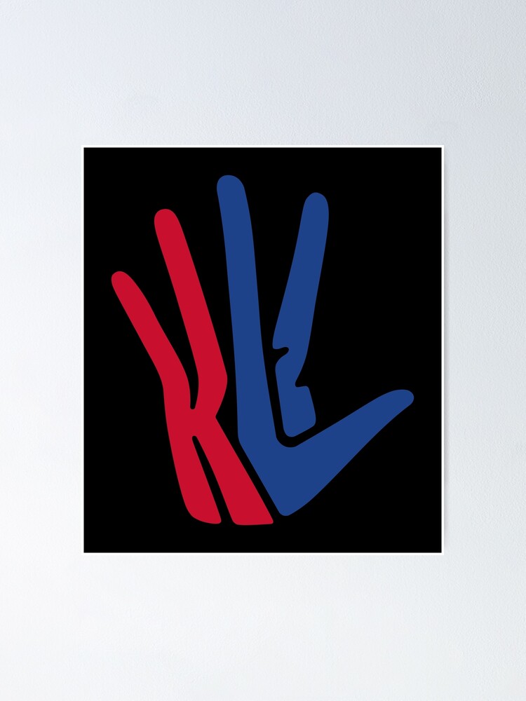 Kawhi Leonard Logo Poster for Sale by elizaldesigns | Redbubble