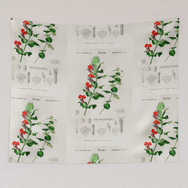 Aperçu de l'œuvre pretty floral design vintage illustration créée et vendue par Vintage Designs +.