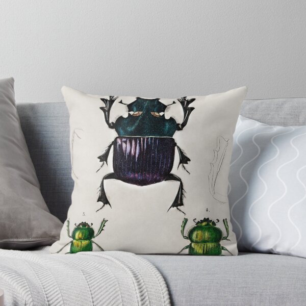 Artikelvorschau,  Beetle bug vintage illustration  entworfen und verkauft von Vintage Designs +.