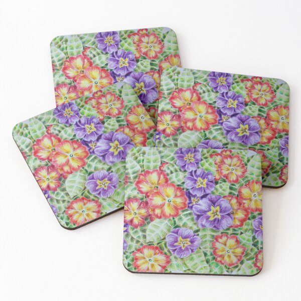 Item preview, Primroses Flowers designed and sold by Evone.