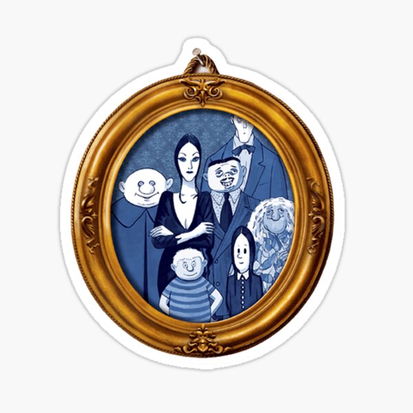 The Addams Family Broadway Logo Sticker