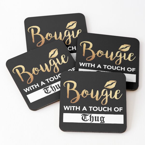 Item preview, Bougie With A Touch Of Thug - Melanin Poppin designed and sold by JukeLox.