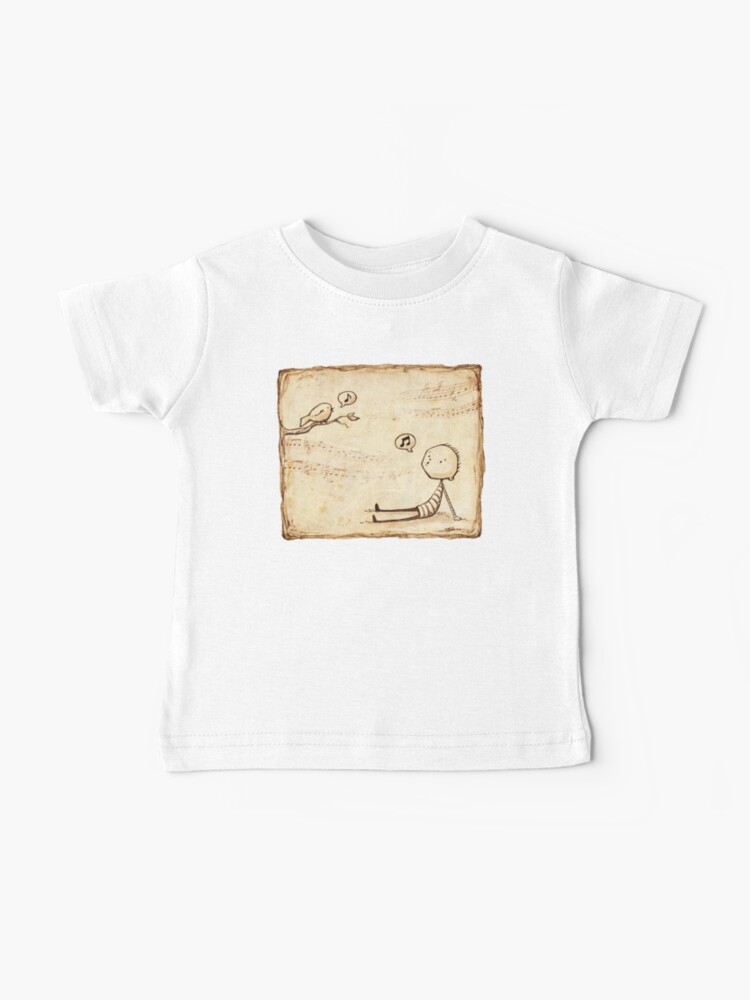 Thumbnail 1 of 2, Baby T-Shirt, Whistle Border designed and sold by Eenuh.