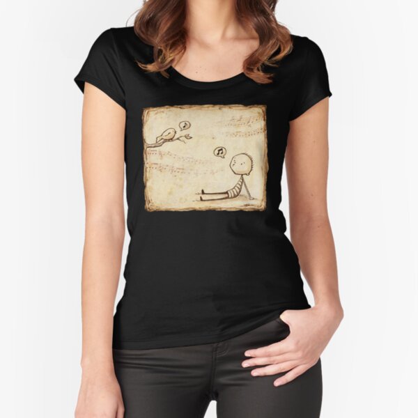 Fitted Scoop T-Shirt