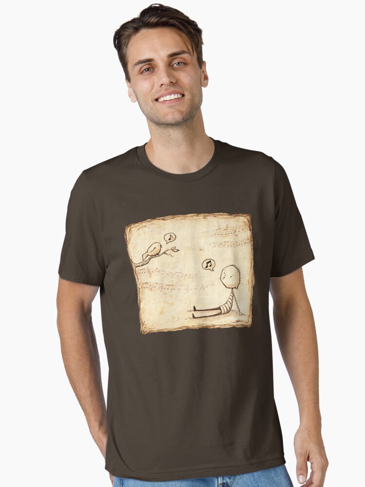 Thumbnail 1 of 7, Essential T-Shirt, Whistle Border designed and sold by Eenuh.