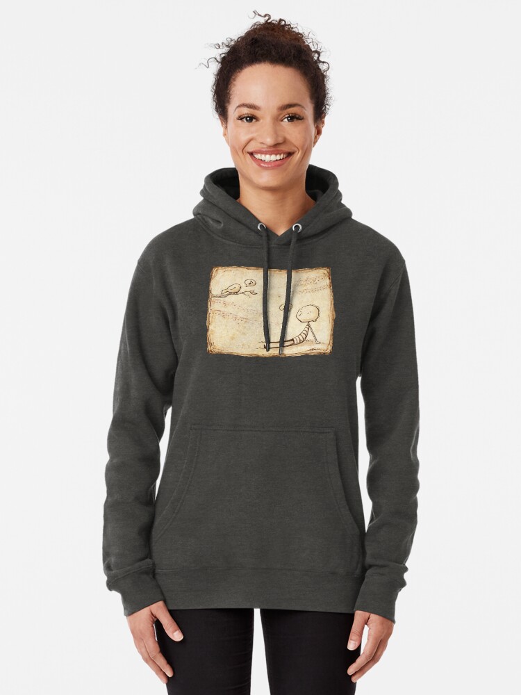 Thumbnail 2 of 5, Pullover Hoodie, Whistle Border designed and sold by Eenuh.