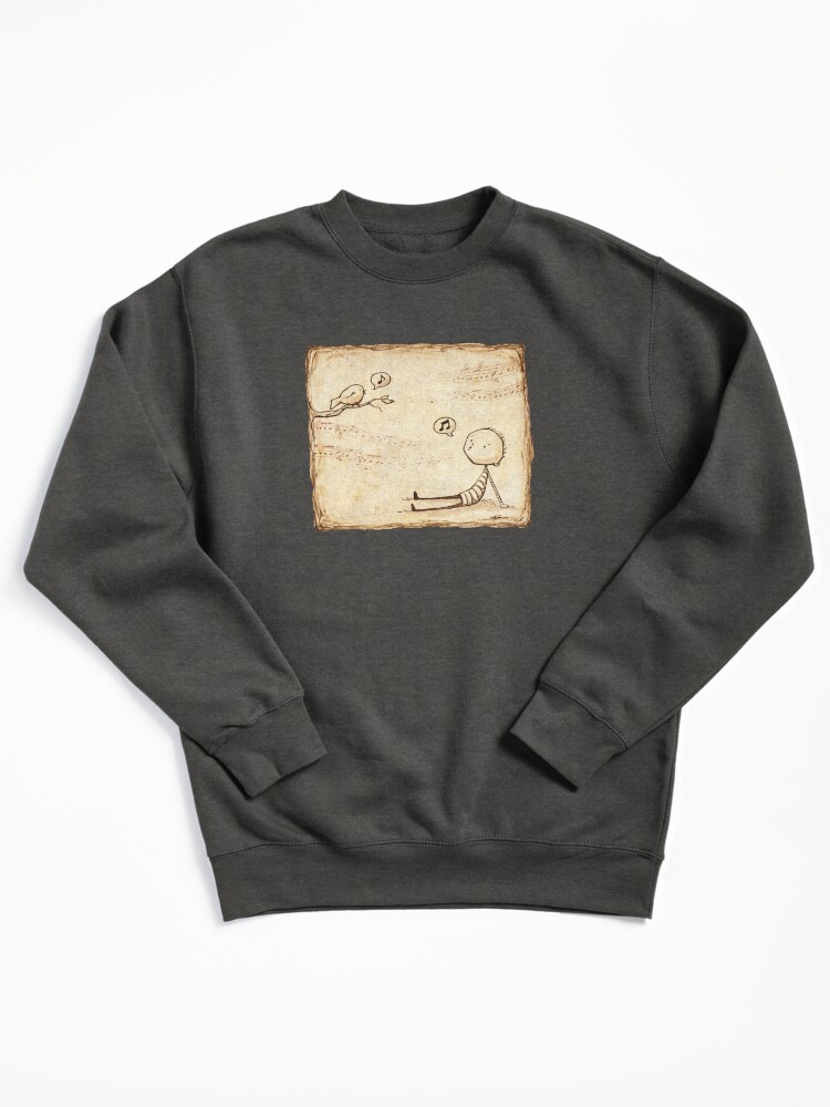 Thumbnail 2 of 7, Pullover Sweatshirt, Whistle Border designed and sold by Eenuh.