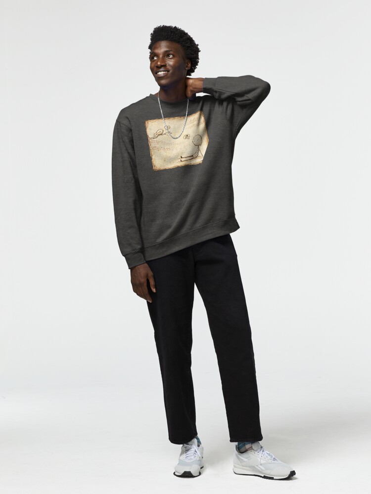 Thumbnail 3 of 7, Pullover Sweatshirt, Whistle Border designed and sold by Eenuh.