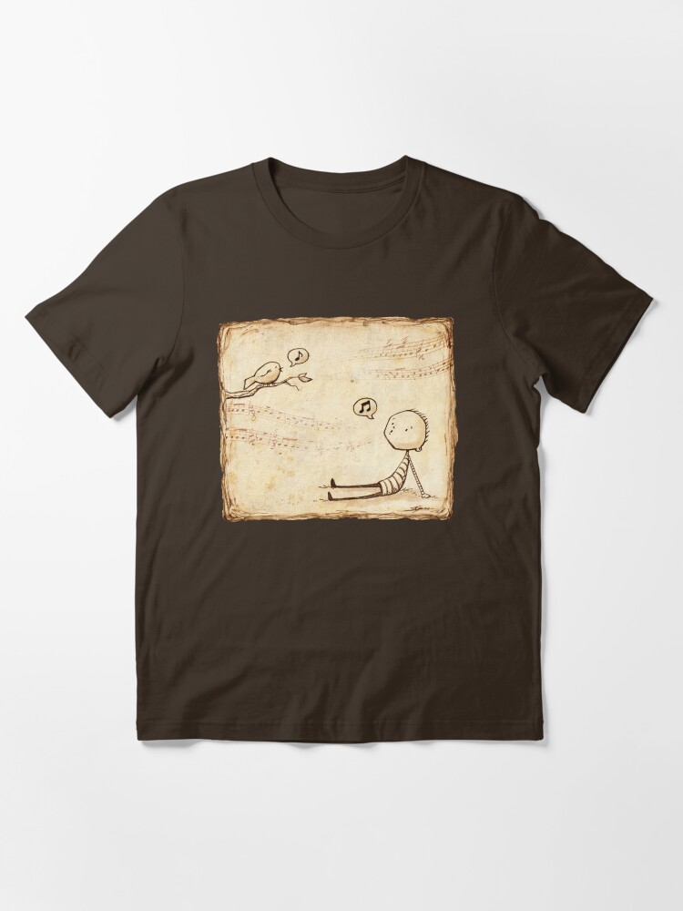 Thumbnail 3 of 7, Essential T-Shirt, Whistle Border designed and sold by Eenuh.