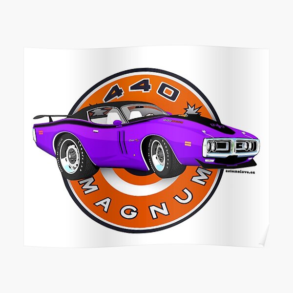 1971 Dodge Charger RT 440 Magnum Poster