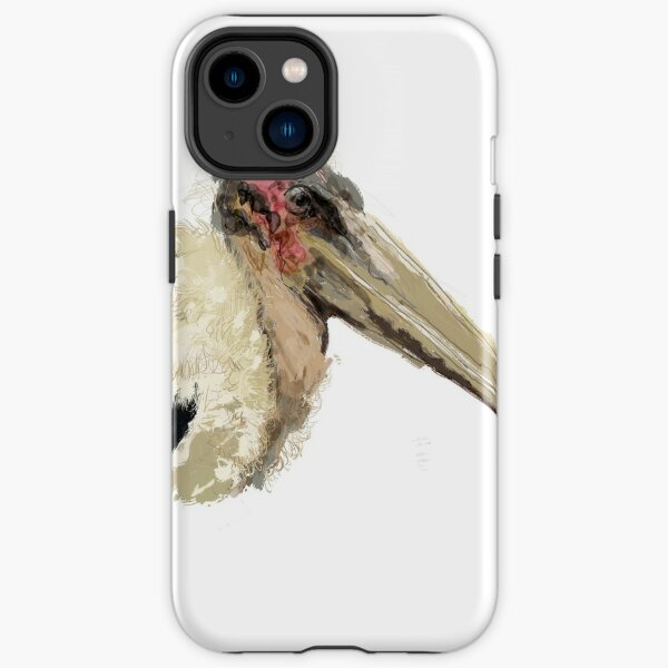 Marabou bird iPhone Tough Case