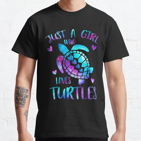 Item preview, Just a girl who loves Turtles Galaxy designed and sold by PrettyPittie Shop.