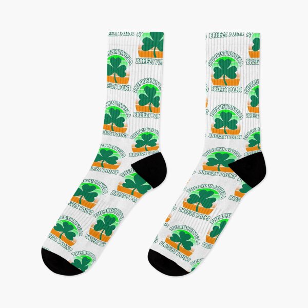 Item preview, Breezy Point The Irish Riviera New York Beach Funny Shamrock Retro designed and sold by funnytshirtemp.