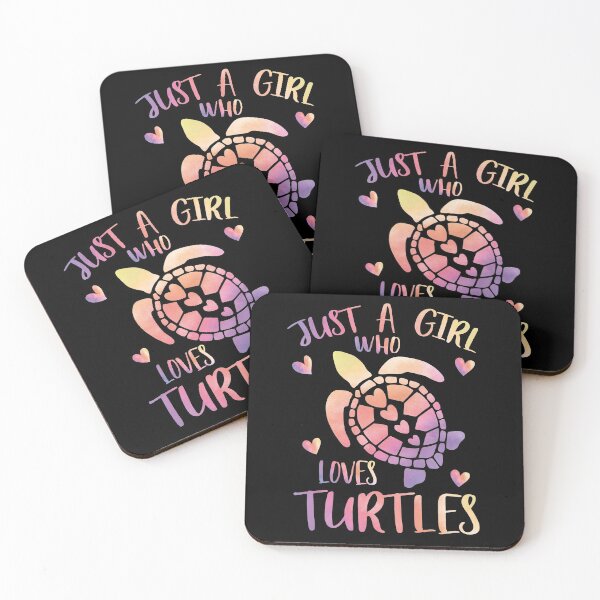 Item preview, Just a girl who loves Turtles designed and sold by PrettyPittie Shop.