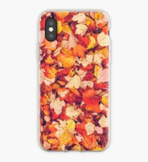 Scarlet Leaves iPhone Case
