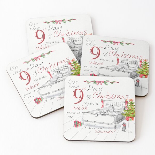 Item preview, NINTH DAY OF CHRISTMAS WEIMS designed and sold by bluweim.