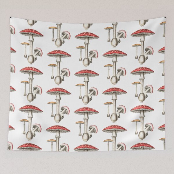 Item preview, Mushroom, red capped designed and sold by Flamin' Galah.