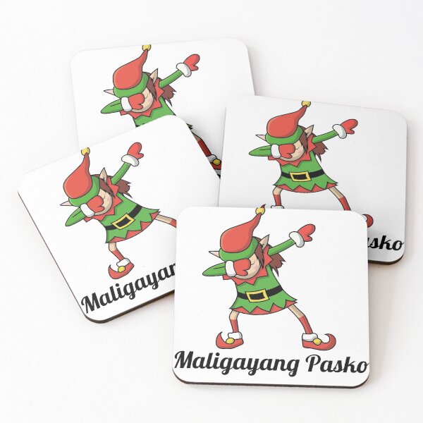 Item preview, santa's helper dab maligayang pasko designed and sold by atevern.