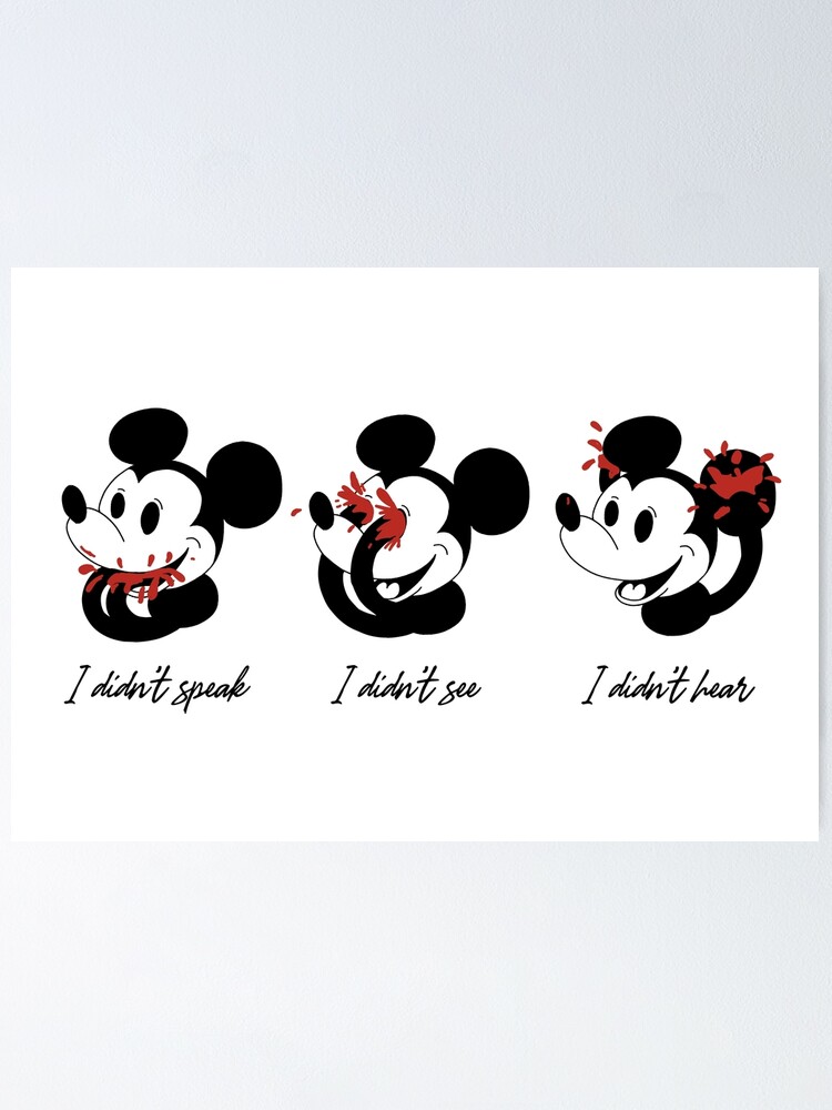 Alternate view of Three Wise Rats Poster