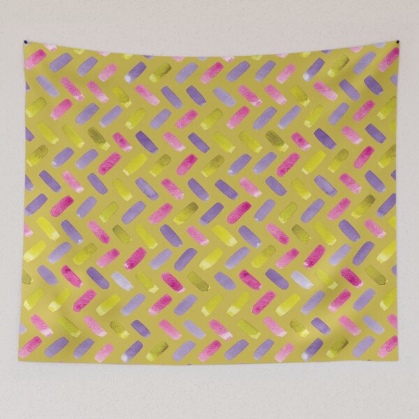 Item preview, Watercolour Houndstooth Pattern | Pink, Purple and Green designed and sold by RebeccaFlaherty.