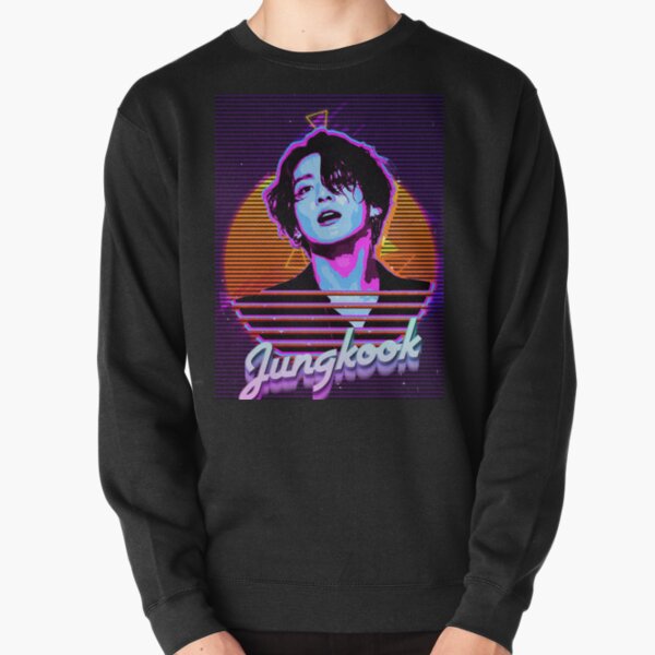 Jungkook Retro Pullover Sweatshirt