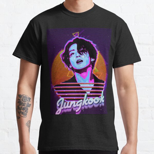 Jungkook Retro T-shirt classique