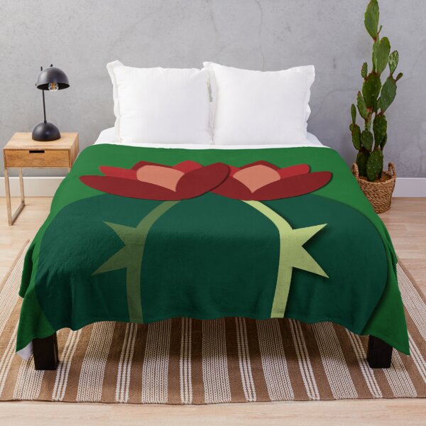 Item preview, Cactus with red flowers designed and sold by Yellow-Studio.