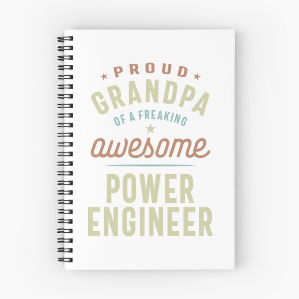 Item preview, Proud Grandpa of a Power Engineer designed and sold by RafaelLopezz.
