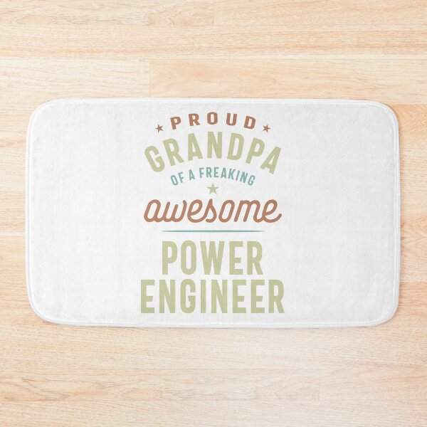 Item preview, Proud Grandpa of a Power Engineer designed and sold by RafaelLopezz.