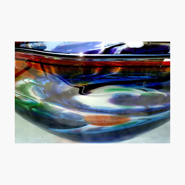 Item preview, HANDBLOWN GLASS BOWL  ^ designed and sold by ctheworld.