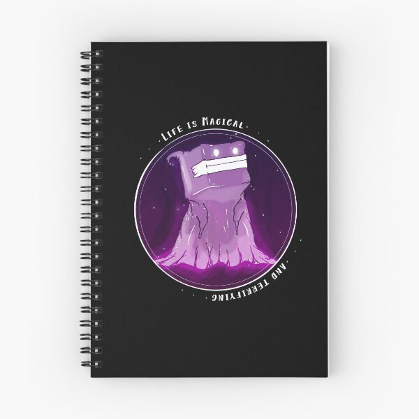 Item preview, Life is Magical and Terrifying Boxhead Ghost Illustration  designed and sold by beamaysing.