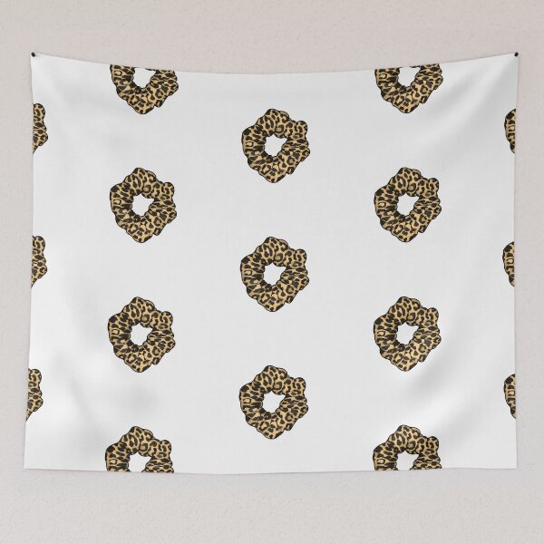 Item preview, Cheetah Print Schrunchie Sticker designed and sold by Hayley Meyer.