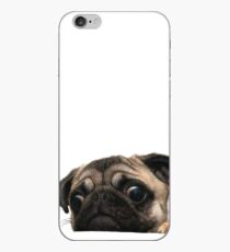 Vinilo o funda para iPhone Pug preocupado